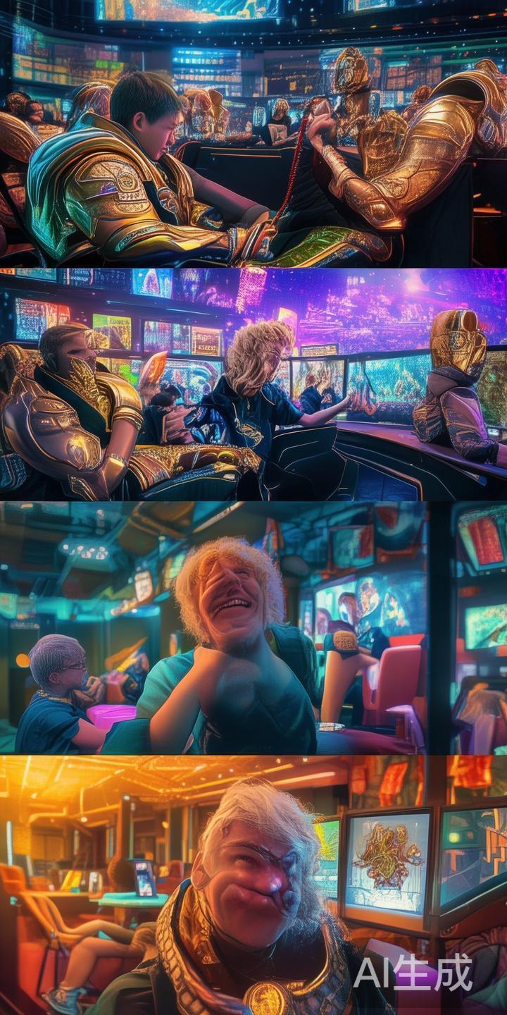 比如，职业玩家可以通过平台参与高水平的电竞赛事，而